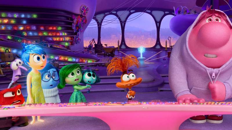 Individual emotions take turns guiding Inside Out 2’s main character, Riley, but new research finds that if Riley were to have mixed emotions, the scene might be animated a bit differently. (Image: Courtesy of Disney.)