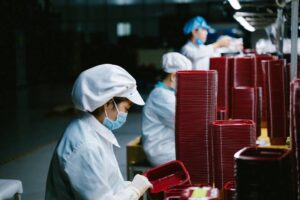 factory worker in China