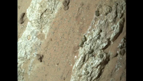 Perseverance Rover Uncovers Intriguing Rock on Mars with Potential Signs of Ancient Life