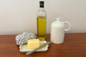 butter and olive oil