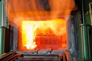 Production of glass, iron, steel, and cement requires high-temperature heat. (Image credit: Getty Images)