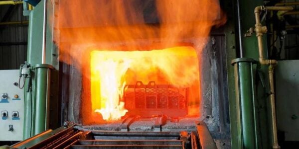 Production of glass, iron, steel, and cement requires high-temperature heat. (Image credit: Getty Images)