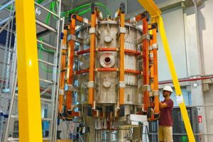 SMall Aspect Ratio Tokamak (SMART) is being built at the University of Seville in Spain, in collaboration with Princeton Plasma Physics Laboratory. (Photo credit: University of Seville)