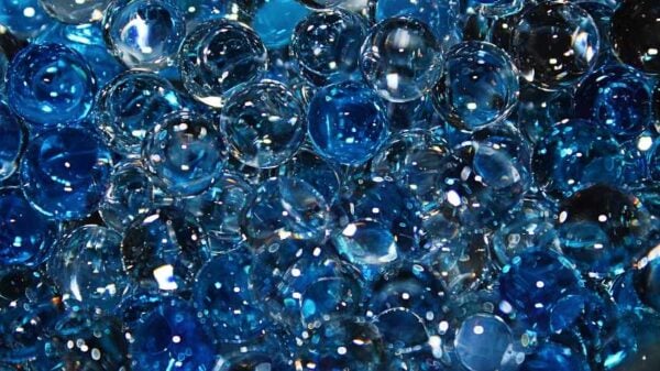 blue bubbles