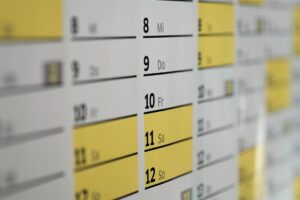 wall calendar