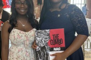 Ne’Kiya Jackson (left) and Calcea Johnson (right).