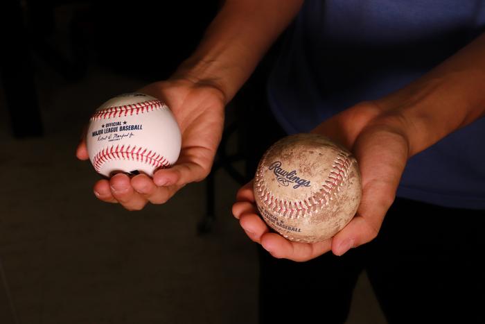 The magic mud is applied to every ball used in Major League Baseball, including in this year’s World Series.