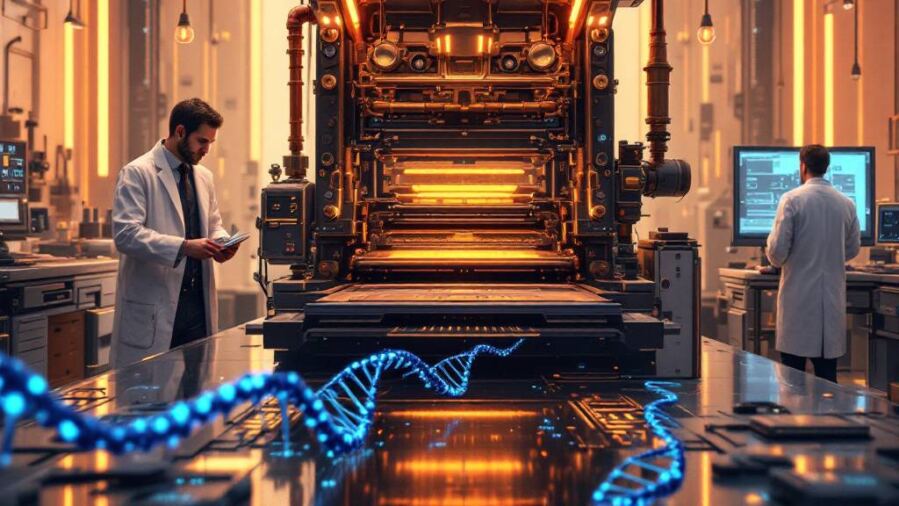 Metode Penyimpanan DNA Baru Menggunakan ‘Molecular Movable Type’ untuk Menulis Data