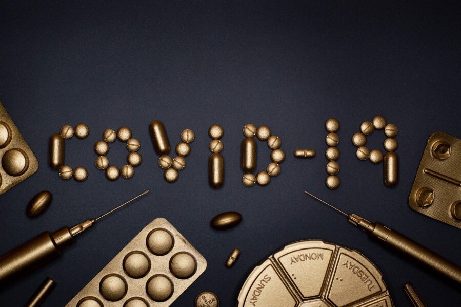 Covid virus illustration