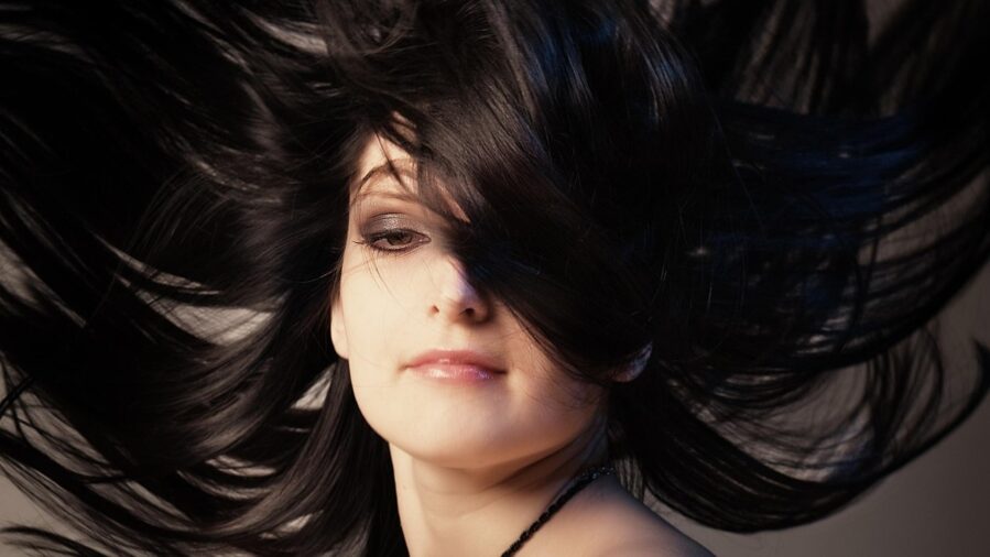 woman with fabulous hair