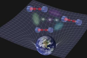 A quantum network of distant clocks