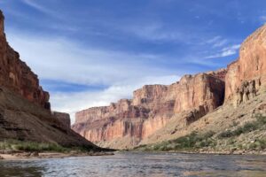 A view of the Grand Canyon