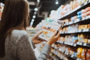 woman at drug store