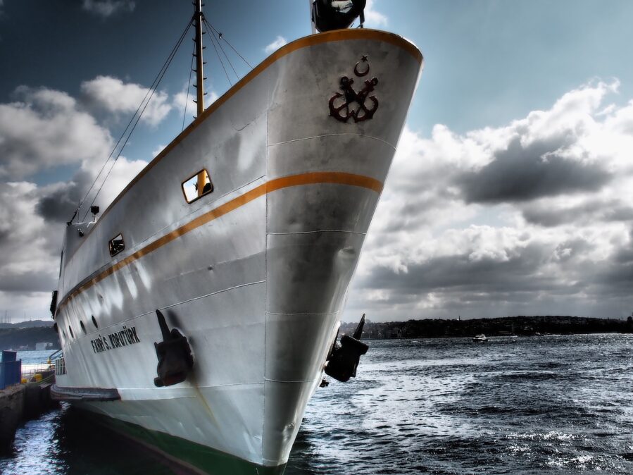 A modern ship