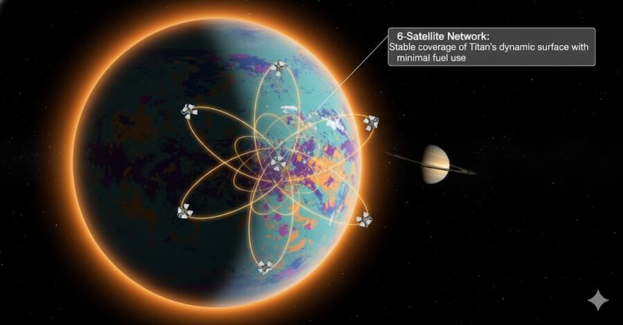 Flower Constellations Promise Stable, Low Cost Orbits Around Titan Flower Constellations Promise Stable, Low Cost Orbits Around Titan