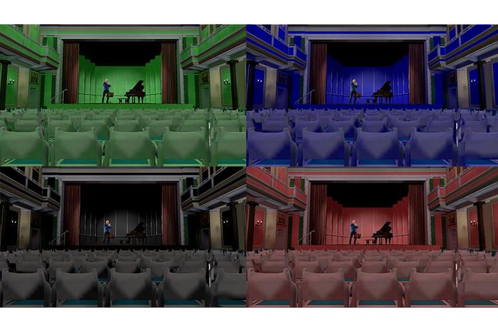 Concert Hall Colour Affects Listeners' Perceived Sound