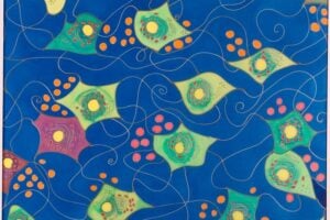 Artistic representation of neurons