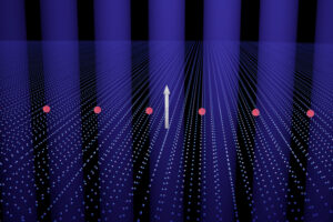 When metals are placed in magnetic fields, their electrons orbit at speeds and in shapes related to the metal's atomic lattice. MIT researchers have discovered “moiré crystals” with two different competing atomic lattices, which together generate a moiré superlattice that is mathematically equivalent to an emergent 4D “superspace” lattice. Researchers have now discovered that some of the electronic properties of moiré crystals simulate those of previously hypothesized 4D quantum materials.
