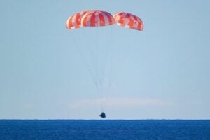 Artemis II splashdown