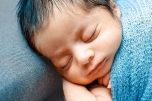 newborn baby sleeping