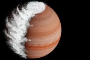 Artistic representation of WASP-94A b