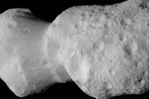 The asteroid Donaldjohanson as seen by the Lucy Long-Range Reconnaissance Imager (L’LORRI).