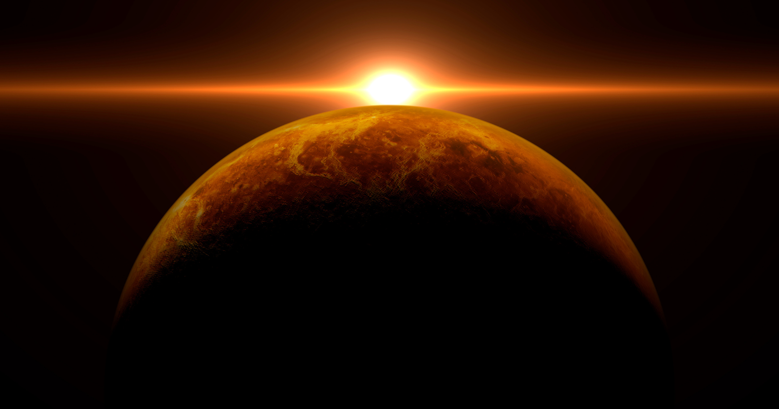 The surface of Venus is more than 200°C hotter than a home oven — and that's before the pressure gets you. Rise fifty kilometres into the clouds, and both the heat and the crush ease off to something Earth-familiar